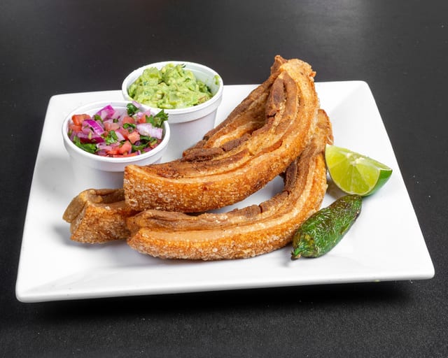 Pork belly platter.
