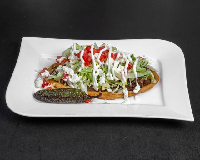 Huaraches camaron (shrimp).