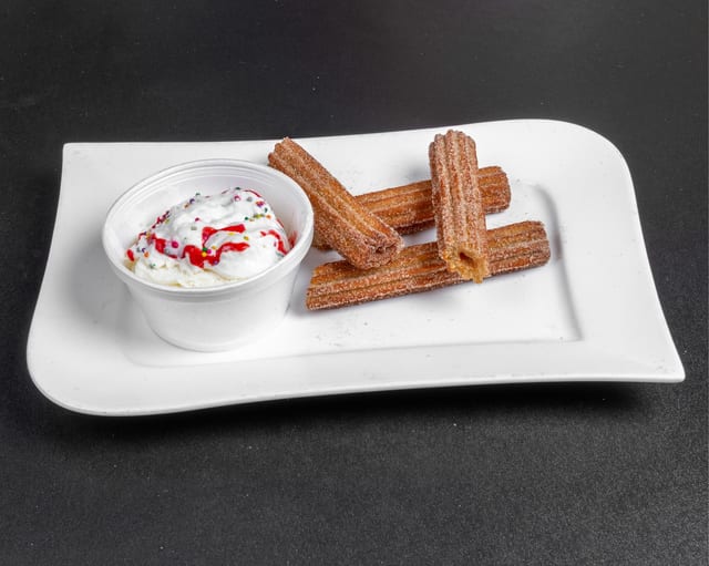 Churroz & ice cream.