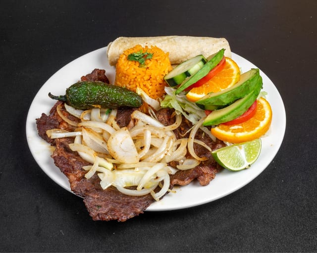 Carne azada Plt.